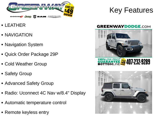 2022 Jeep Wrangler 4xe Unlimited Sahara 4x4
