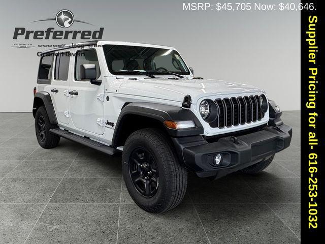 2026 Jeep Wrangler WRANGLER 4-DOOR SPORT 2026 Jeep Wrangler WRANGLER 4-DOOR SPORT