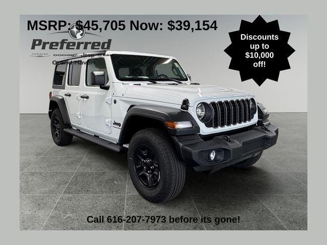 2026 Jeep Wrangler WRANGLER 4-DOOR SPORT