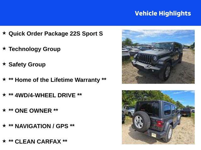 2021 Jeep Wrangler Unlimited Sport S 4x4