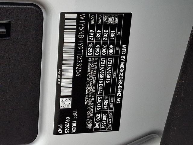 2026 Mercedes-Benz Sprinter 3500 Standard Roof 4-Cyl Diesel HO
