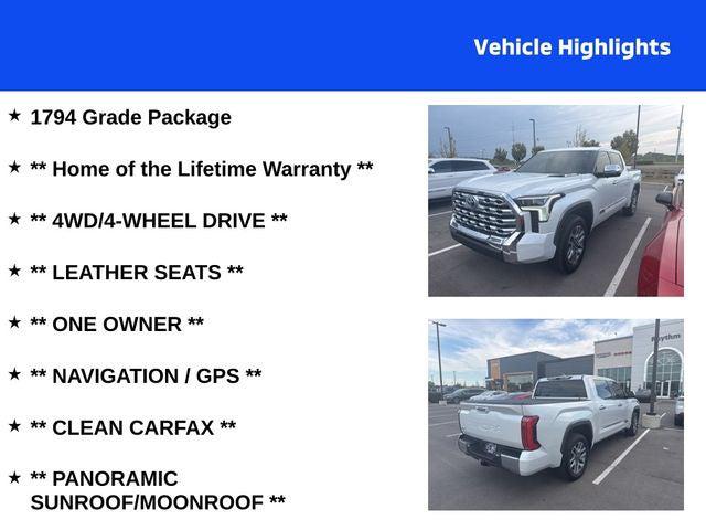 2024 Toyota Tundra Hybrid 1794 Edition 4WD