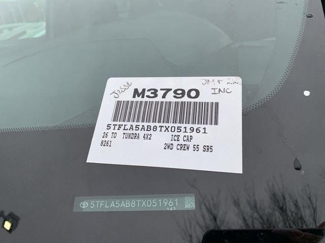 2026 Toyota Tundra SR5 CrewMax 5.5' Bed