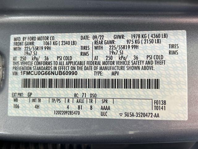 2022 Ford Escape SE