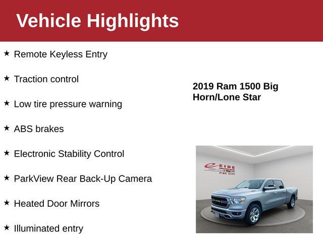 2019 RAM 1500 Big Horn/Lone Star Crew Cab 4x4 64 Box 2019 RAM 1500 Big Horn/Lone Star Crew Cab 4x4 64 Box