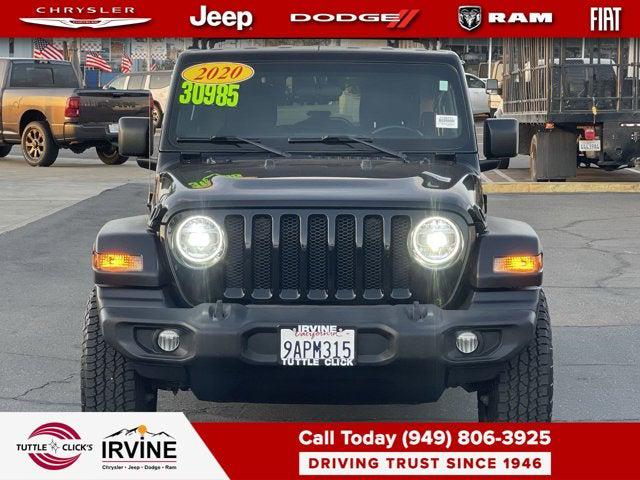 2020 Jeep Wrangler Unlimited Sport S 4X4