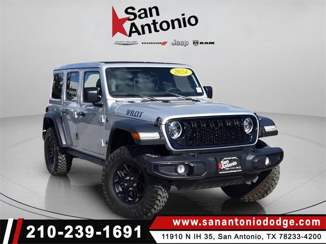 2024 Jeep Wrangler 4-Door Willys 4x4 2024 Jeep Wrangler 4-Door Willys 4x4