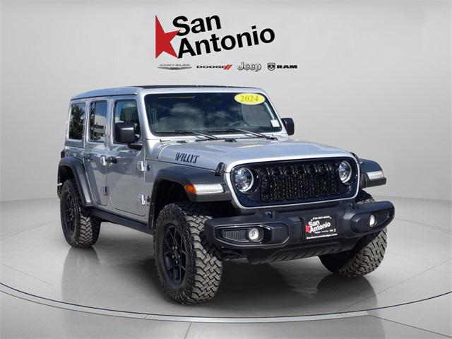 2024 Jeep Wrangler 4-Door Willys 4x4 2024 Jeep Wrangler 4-Door Willys 4x4