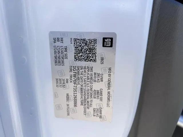 2025 GMC Savana Cargo RWD 2500 Extended Wheelbase Work Van