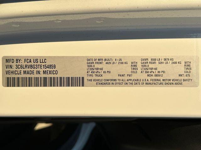 2026 Ram ProMaster Cargo Van Tradesman
