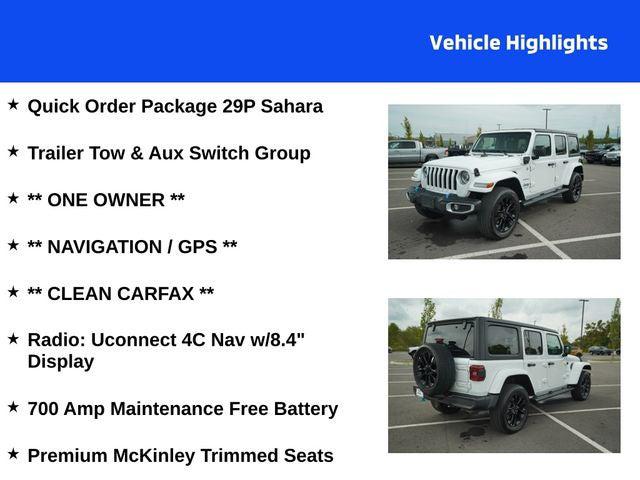 2023 Jeep Wrangler 4xe Sahara 4x4