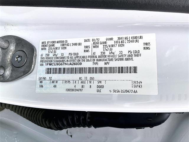 2022 Ford Escape SE