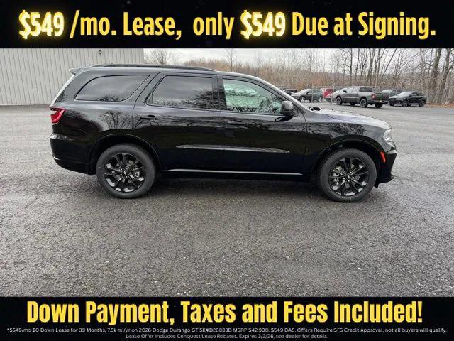 2026 Dodge Durango DURANGO GT AWD 2026 Dodge Durango DURANGO GT AWD