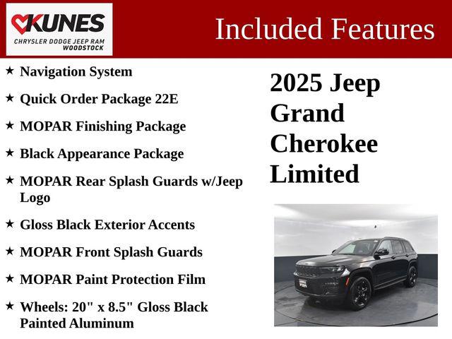 2025 Jeep Grand Cherokee GRAND CHEROKEE LIMITED 4X4 2025 Jeep Grand Cherokee GRAND CHEROKEE LIMITED 4X4