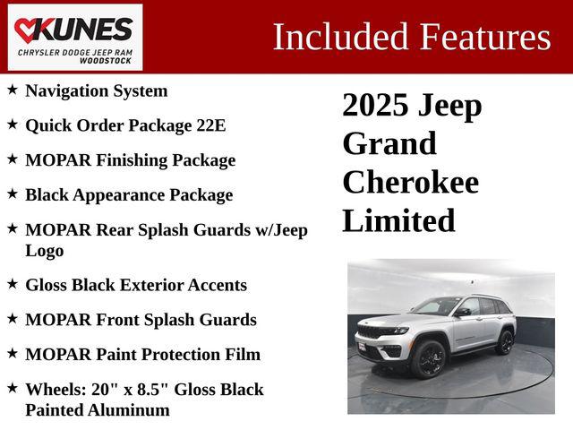 2025 Jeep Grand Cherokee GRAND CHEROKEE LIMITED 4X4 2025 Jeep Grand Cherokee GRAND CHEROKEE LIMITED 4X4