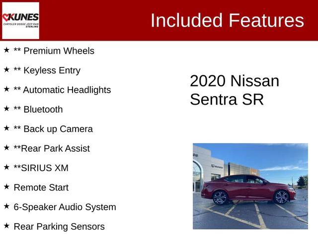 2020 Nissan Sentra SR Xtronic CVT