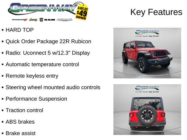 2025 Jeep Wrangler 4-Door Rubicon 4x4 2025 Jeep Wrangler 4-Door Rubicon 4x4