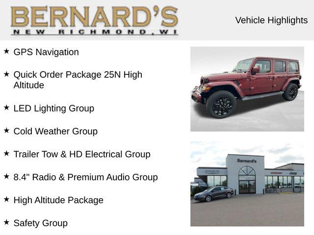 2021 Jeep Wrangler Unlimited High Altitude 4x4