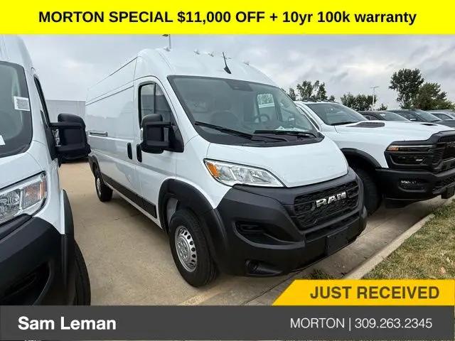 2026 Ram ProMaster 2500 Cargo Van Tradesman High Roof 159" WB w/Pass Seat for sale in Morton, IL