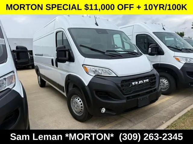 2026 Ram ProMaster 2500 Cargo Van Tradesman High Roof 159" WB w/Pass Seat for sale in Morton, IL