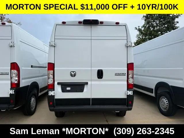 2026 Ram ProMaster 2500 Cargo Van Tradesman High Roof 159" WB w/Pass Seat
