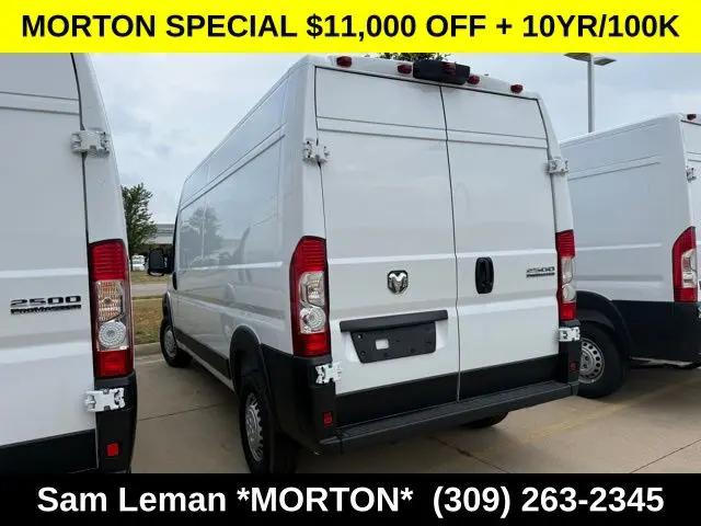 2026 Ram ProMaster 2500 Cargo Van Tradesman High Roof 159" WB w/Pass Seat