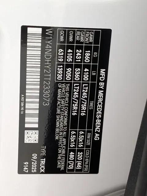 2026 Mercedes-Benz Sprinter 2500 High Roof 4-Cyl Diesel HO