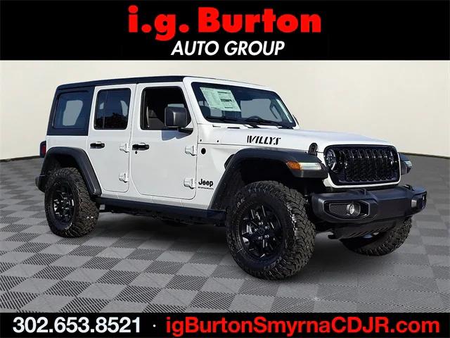 2026 Jeep Wrangler WRANGLER 4-DOOR WILLYS 2026 Jeep Wrangler WRANGLER 4-DOOR WILLYS