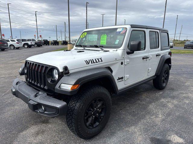 2022 Jeep Wrangler Unlimited Willys Sport 4x4 2022 Jeep Wrangler Unlimited Willys Sport 4x4