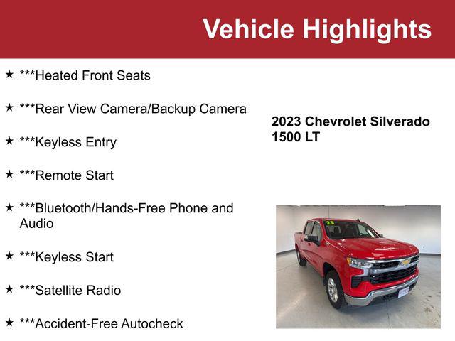 2023 Chevrolet Silverado 1500 4WD Crew Cab Standard Bed LT