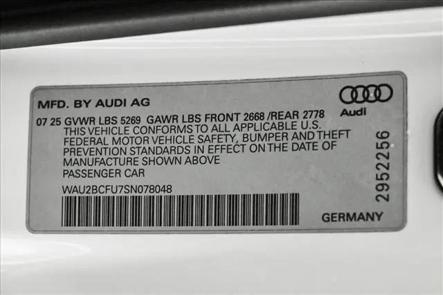 2025 Audi A5 Premium Plus TFSI quattro S tronic