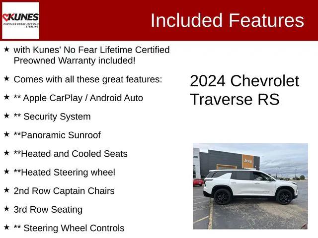 2024 Chevrolet Traverse RS