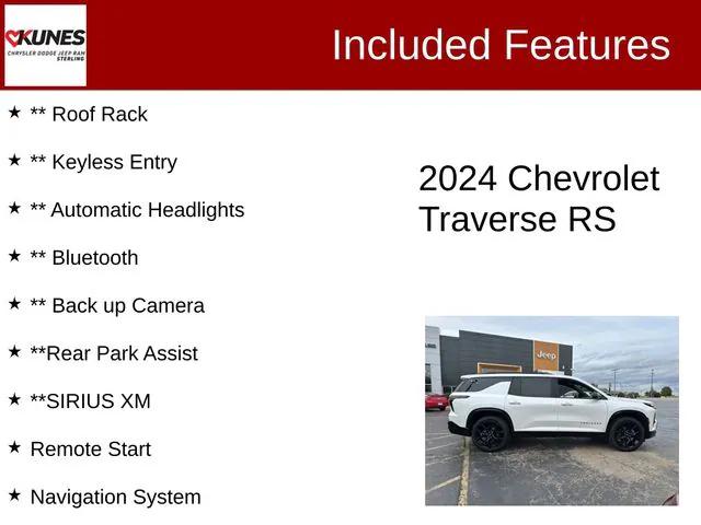 2024 Chevrolet Traverse RS
