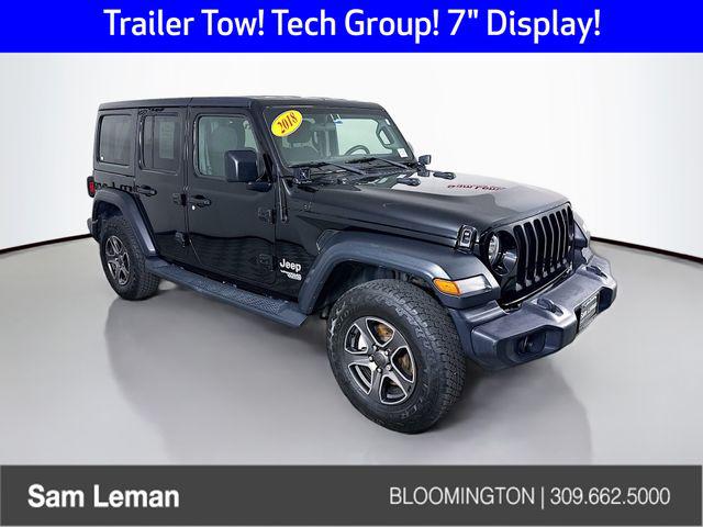 2018 Jeep Wrangler Unlimited Sport S 4x4 2018 Jeep Wrangler Unlimited Sport S 4x4