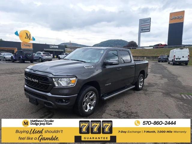 2022 RAM 1500 Big Horn Crew Cab 4x4 57 Box