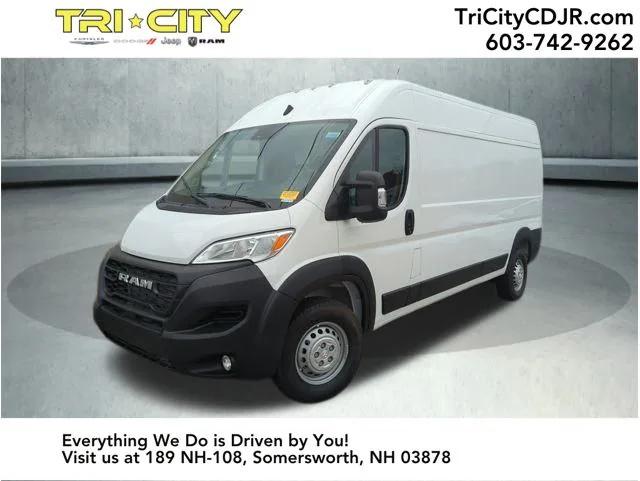2025 RAM ProMaster 2500 Cargo Van Tradesman High Roof 159 WB w/Pass Seat