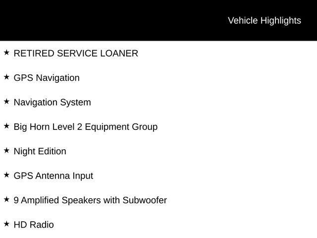 2026 RAM Ram 1500 RAM 1500 BIG HORN CREW CAB 4X4 57 BOX