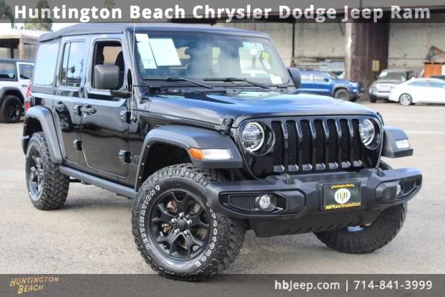 2021 Jeep Wrangler Unlimited Willys 4x4 2021 Jeep Wrangler Unlimited Willys 4x4