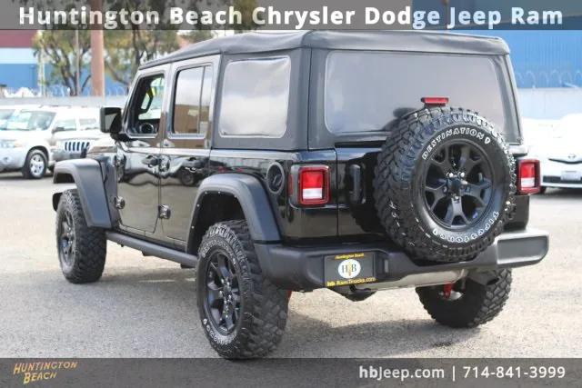 2021 Jeep Wrangler Unlimited Willys 4x4 2021 Jeep Wrangler Unlimited Willys 4x4