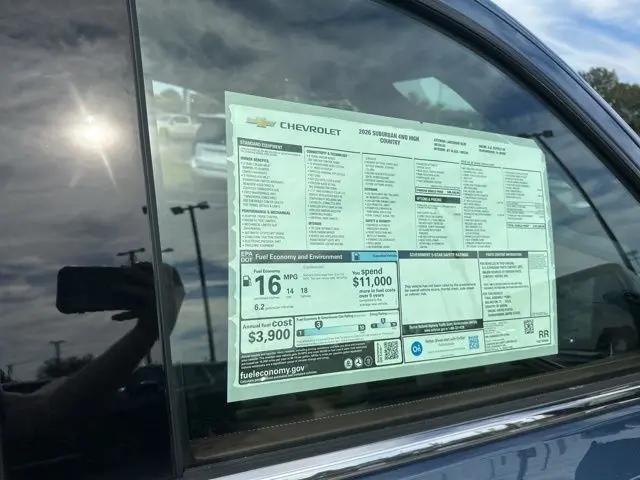 2026 Chevrolet Suburban High Country, 4WD