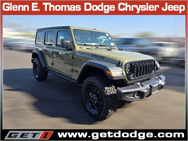 2026 Jeep Wrangler WRANGLER 4-DOOR WILLYS 2026 Jeep Wrangler WRANGLER 4-DOOR WILLYS