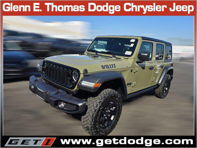2026 Jeep Wrangler WRANGLER 4-DOOR WILLYS 2026 Jeep Wrangler WRANGLER 4-DOOR WILLYS