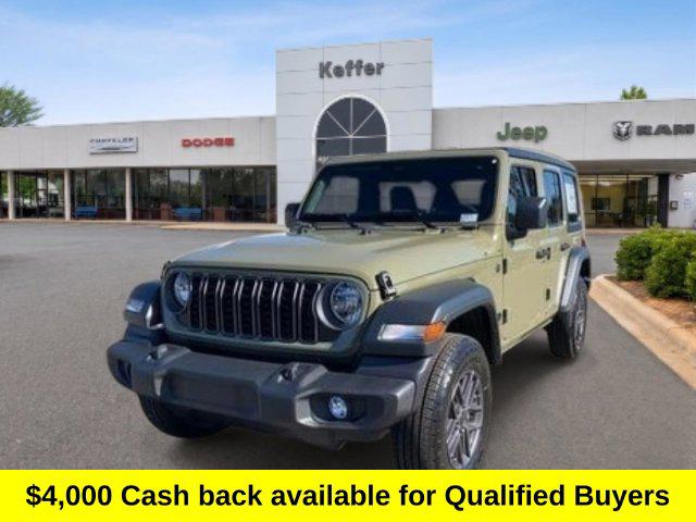 2026 Jeep Wrangler 4-Door Sport S 4x4 for sale in Charlotte, NC