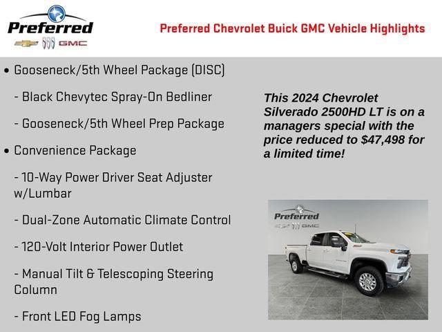 2024 Chevrolet Silverado 2500HD 4WD Crew Cab Standard Bed LT
