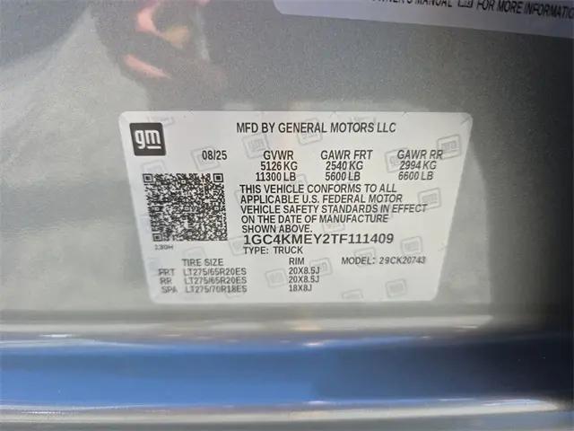 2026 Chevrolet Silverado 2500HD Crew Cab, Standard Bed, WT, 4WD