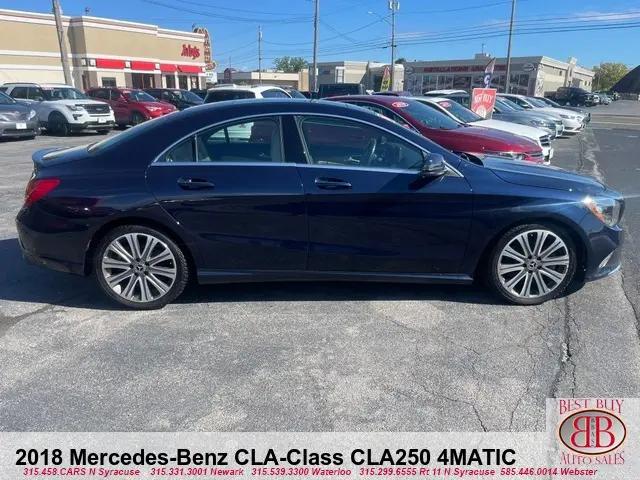 2018 Mercedes-Benz CLA 4MATIC