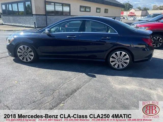 2018 Mercedes-Benz CLA 4MATIC