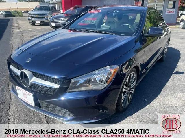 2018 Mercedes-Benz CLA 4MATIC