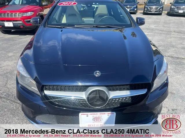 2018 Mercedes-Benz CLA 4MATIC