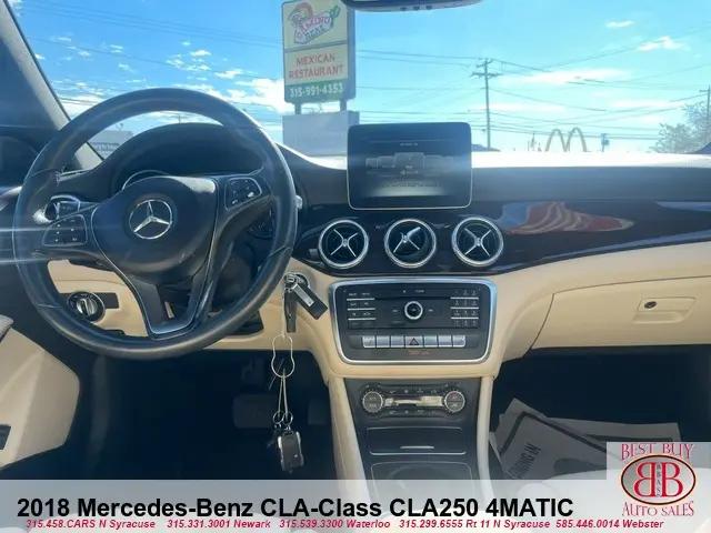 2018 Mercedes-Benz CLA 4MATIC